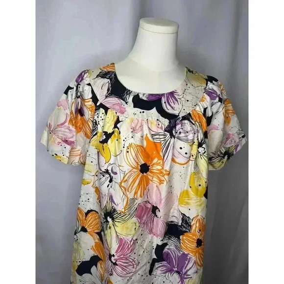 Vintage Sears Floral Casual Dress - Picture 2 of 7
